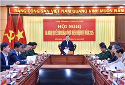 Đảng ủy Quân sự tỉnh Bắc Ninh ra Nghị quyết lãnh đạo thực hiện nhiệm vụ năm 2025
